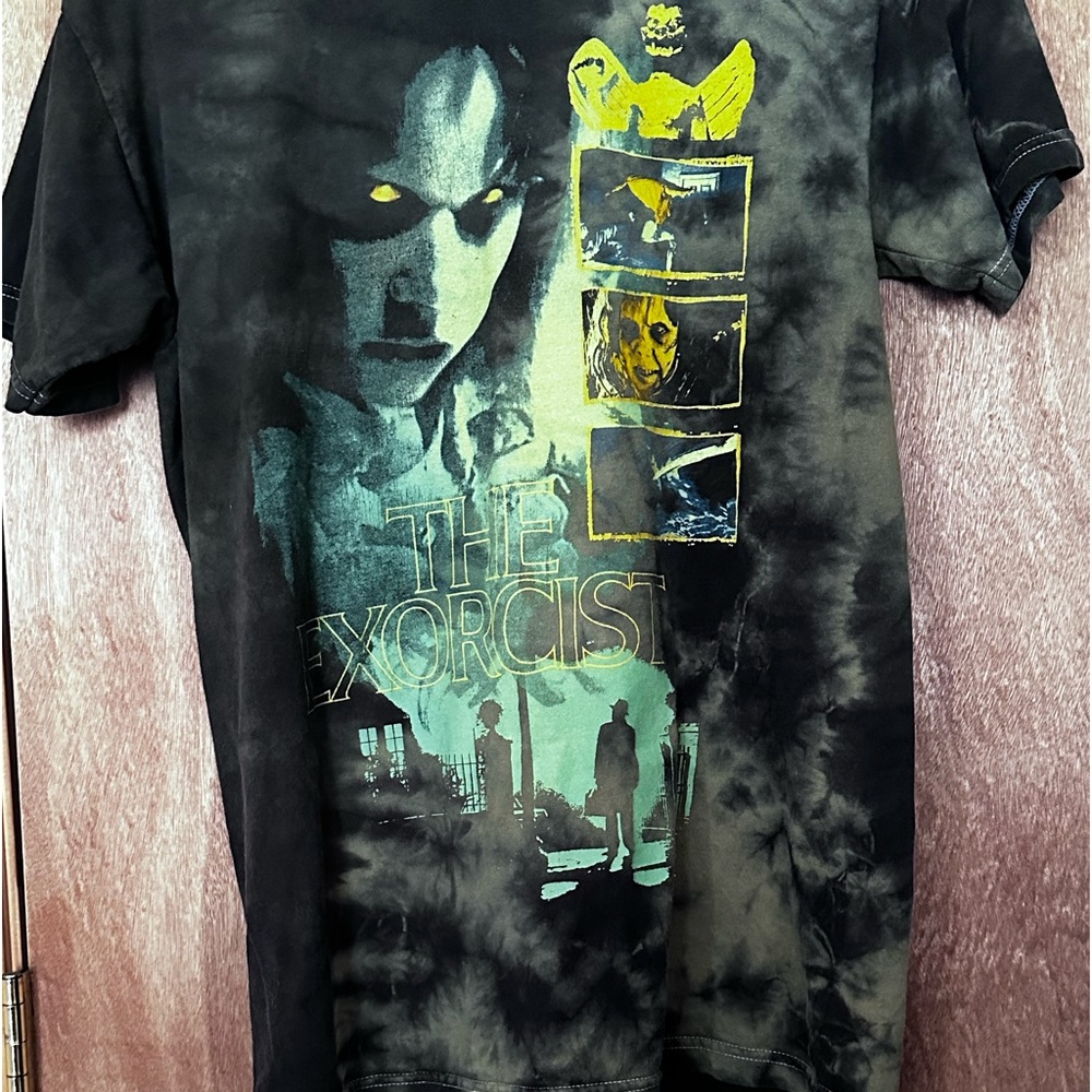 The Exorcist Green Tie Dye shirt